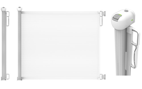 Retractable stair gate for - gate,