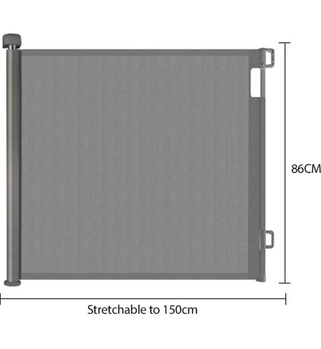 Retractable baby gate extra - baby, gate,