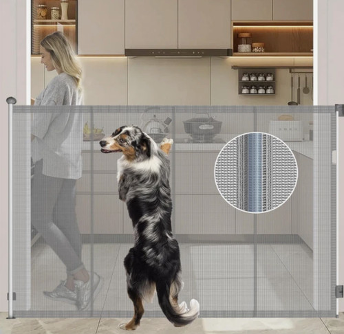 Retractable safety gate - safety,