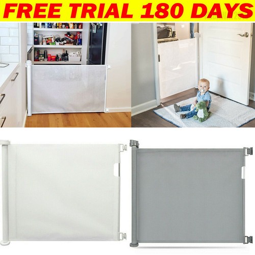 Retractable stair baby gate - stair,