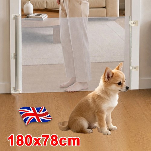 Retractable stair gate - stair,