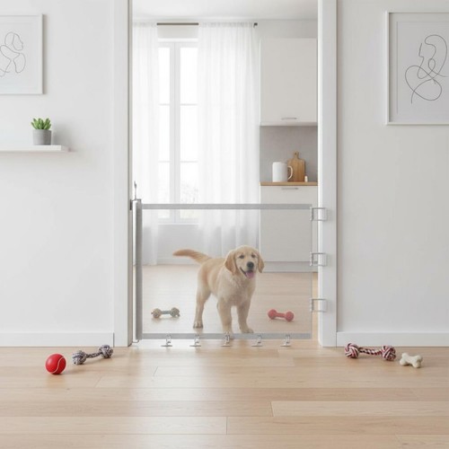 Retractable pet gate - retractable,