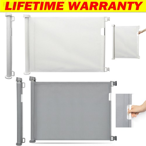 Retractable stair gate for - stair,