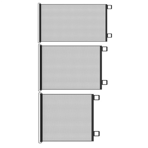Retractable stair gate for - retractable,