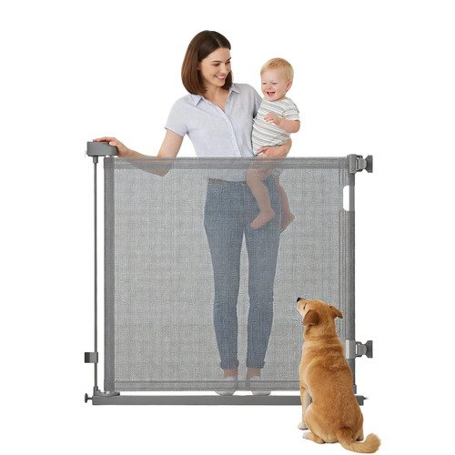 Kidoola retractable baby gate - baby,
