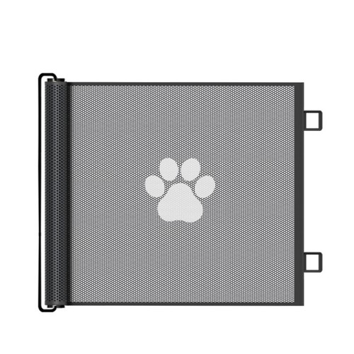 Retractable pet gate - gate, indoor