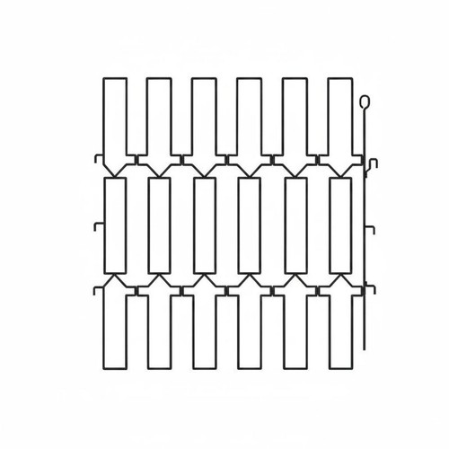 Metal retractable pet gate - metal,