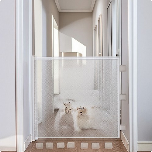 Retractable pet gate easy - pet,